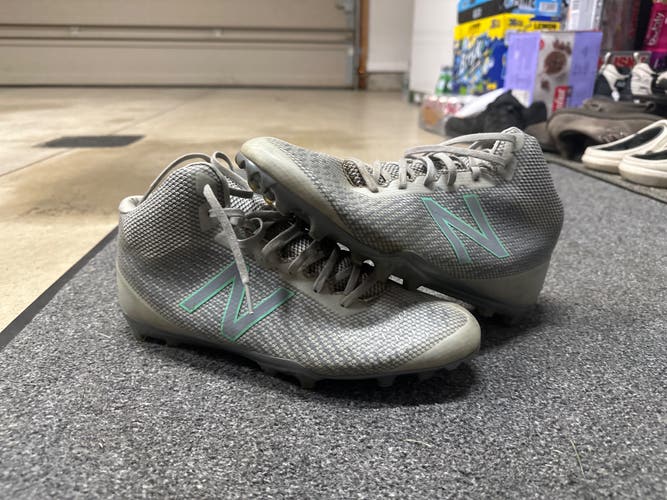 Gray Used Size Men's 10.5 (W 11.5) Mid Top Burn X Mid