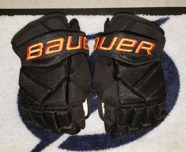 Used Flyers 3rd Bauer Vapor 1X Pro Gloves 14" Pro Stock