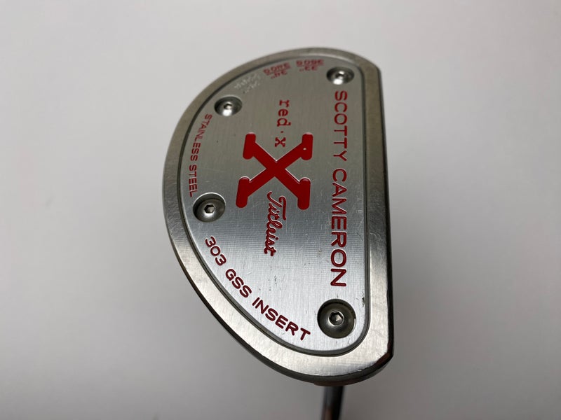 Scotty Cameron Red X2 Center Shaft Putter 34
