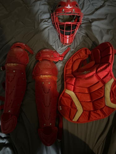 Red All Star Catcher's Set