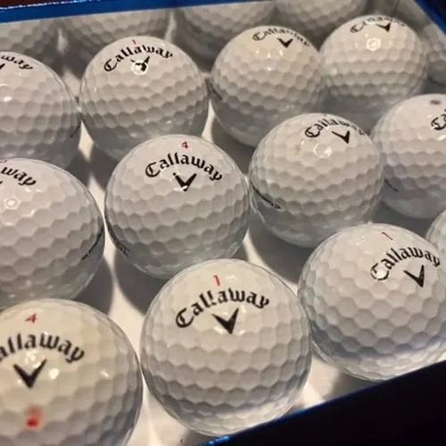 Like New Callaway Chrome Soft Balls