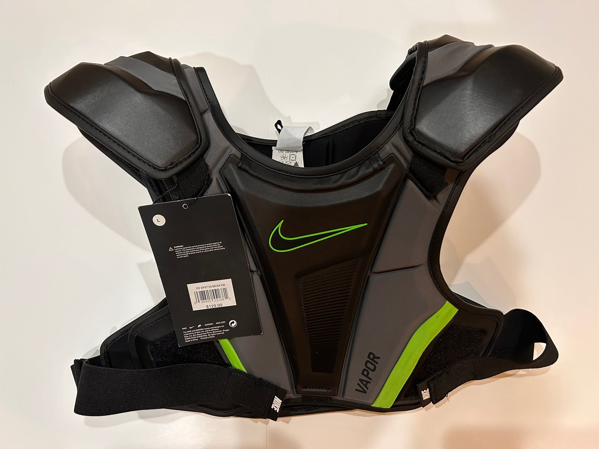 New Nike Vapor 2.0 Lacrosse Shoulder Pad Men Lacrosse Shoulder