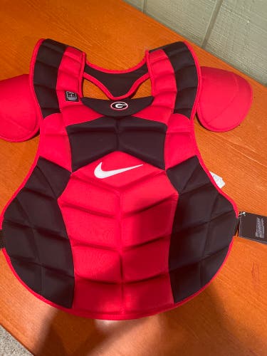 Nike Red Black Catchers Chest Protector