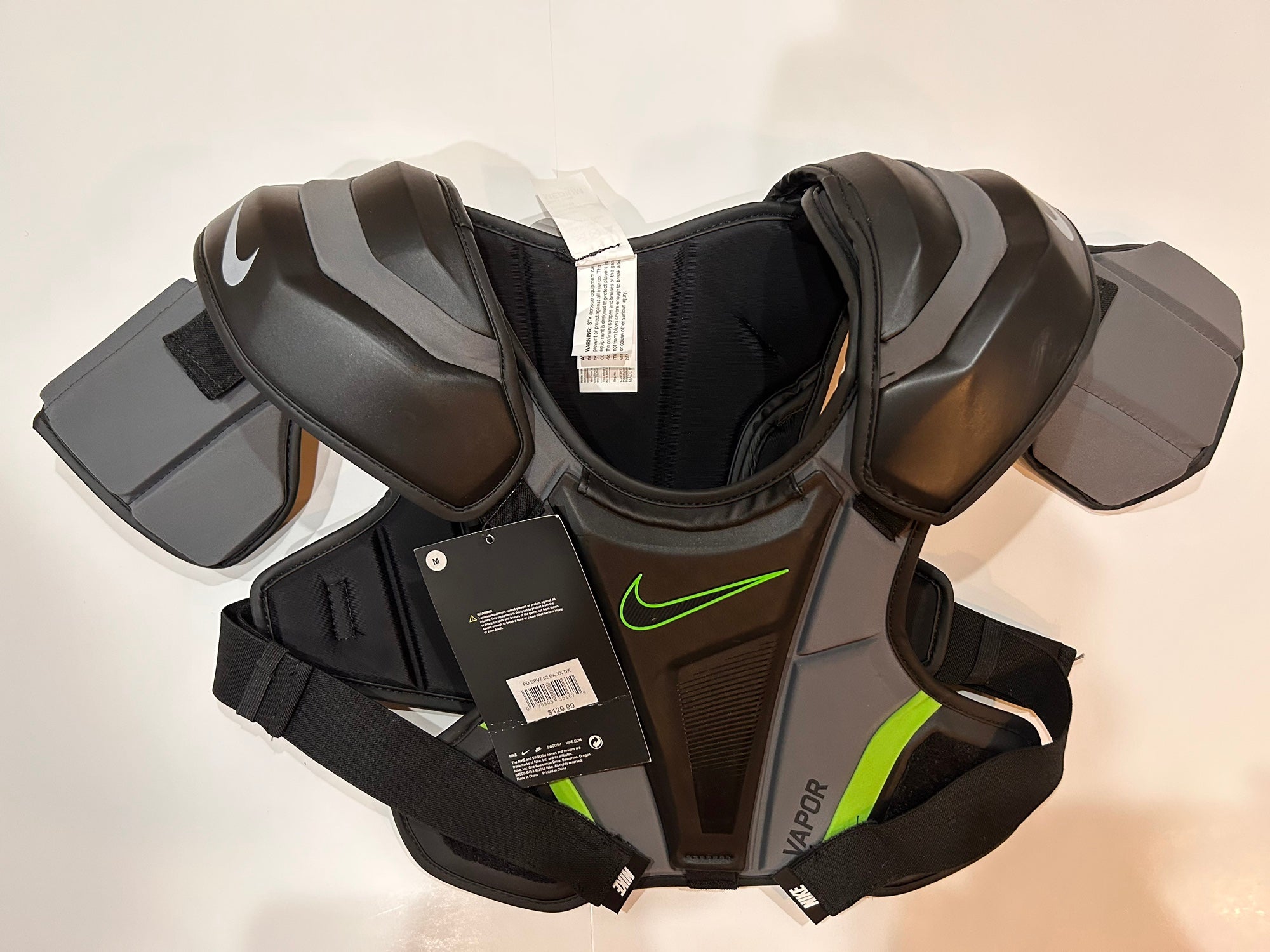 Nike Men's Vapor 2.0 Lacrosse Shoulder Pads