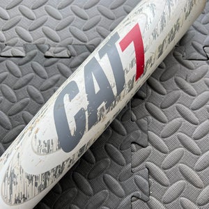 Used BBCOR Certified Marucci CAT 7 Alloy Bat -3 30OZ 33"