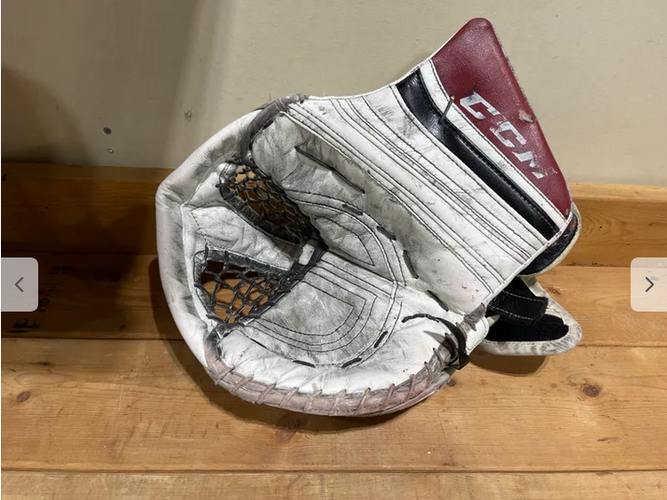 CCM Full Right Premier Pro Pro Stock - Used - Louis Domingue - Arizona Coyotes