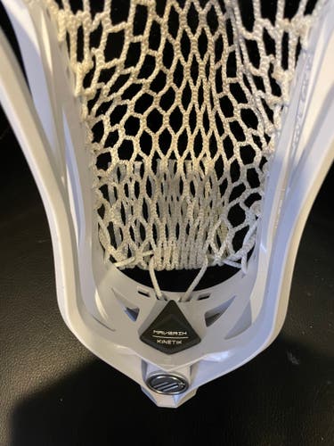 New Attack & Midfield Maverik Strung Kinetik Head White