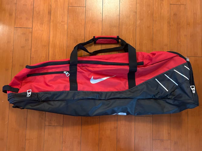 Nike Sportswear Baseball Bag Red/Black-White New Men's One Size