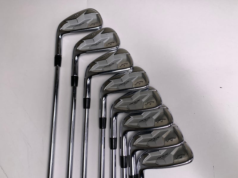Callaway Apex Pro 19 Iron Set 4-PW+AW True Temper AMT Tour White X100 X-Stiff LH