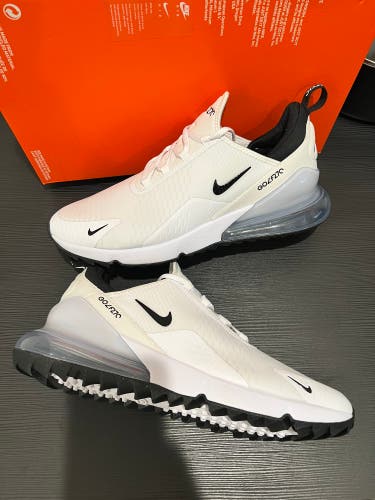 Nike Air Max 270 G Golf Shoes CK6483-102 White Men’s Size 12