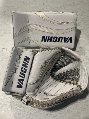 Used Vaughn Ventus LT68 Glove and Blocker Set (Intermediate)