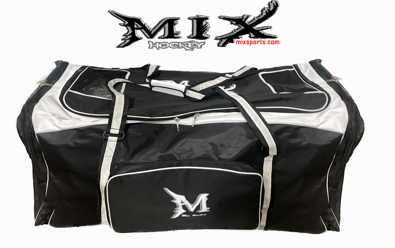 New Mix Hockey MX7 Pro Carry Goalie Bag "Vented" - 42"x20"x20" ((Custom Team bags available))