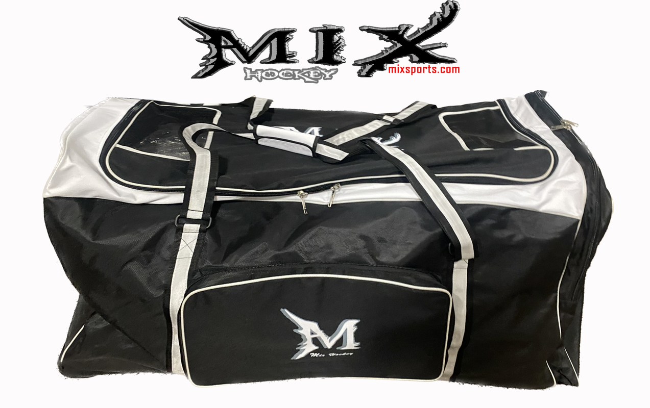 Mix Hockey MX9 Pro Wheeled Bag "Vented" Goalie (42"x20"x20")