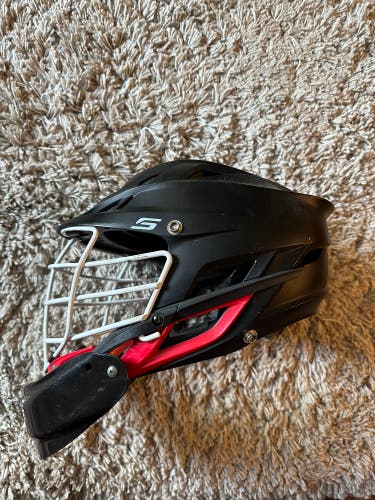 Matte Black/Red Cascade S Helmet