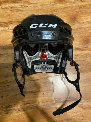 Pro Stock CCM Fitlite Helmet (Black/Size L)