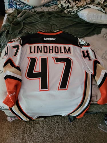 White Used XL Men's Reebok Jersey