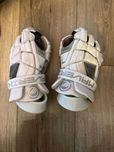 Used Player's Maverik 13" M5 Lacrosse Gloves