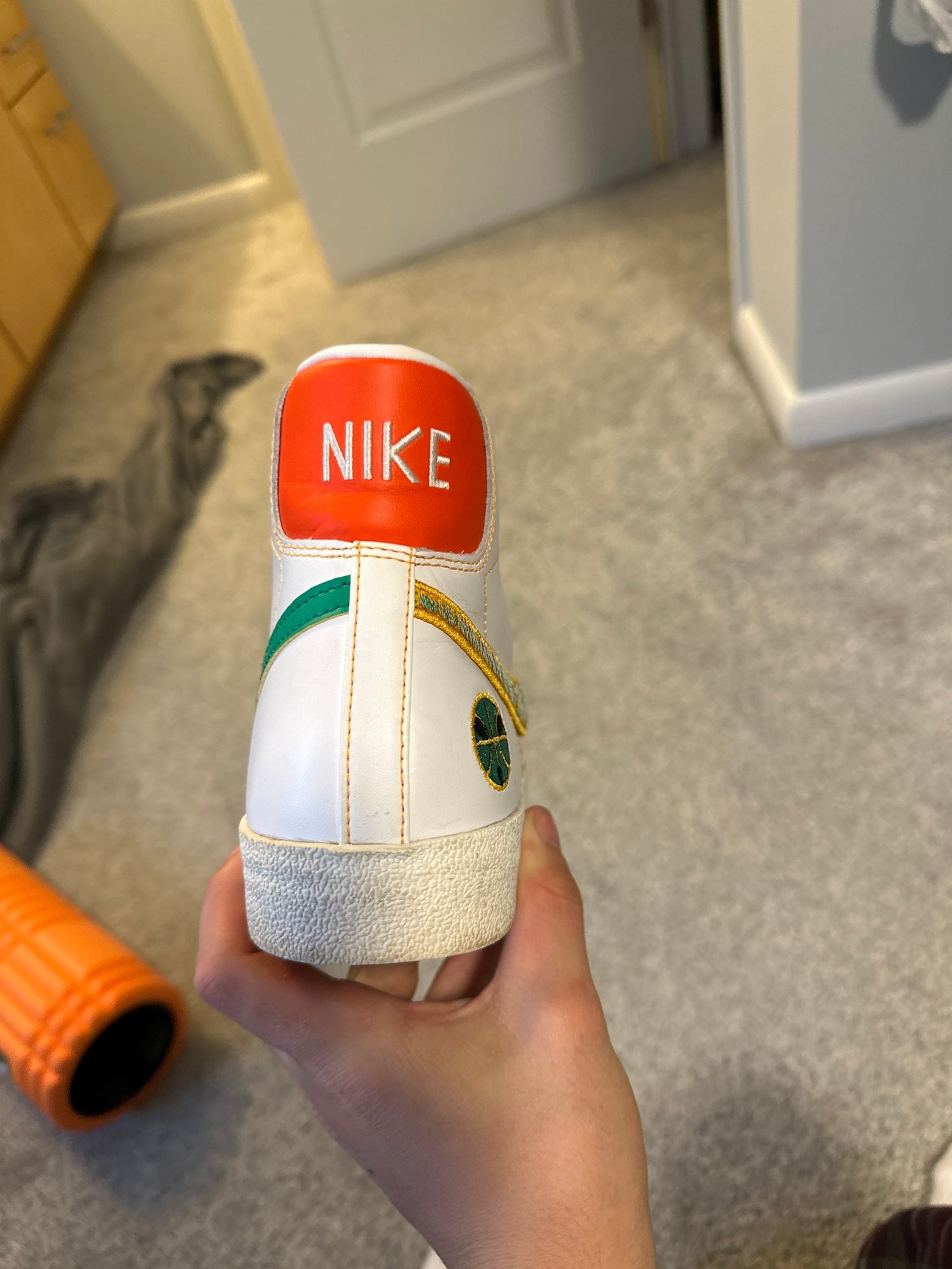 nike blazer raygun on feet