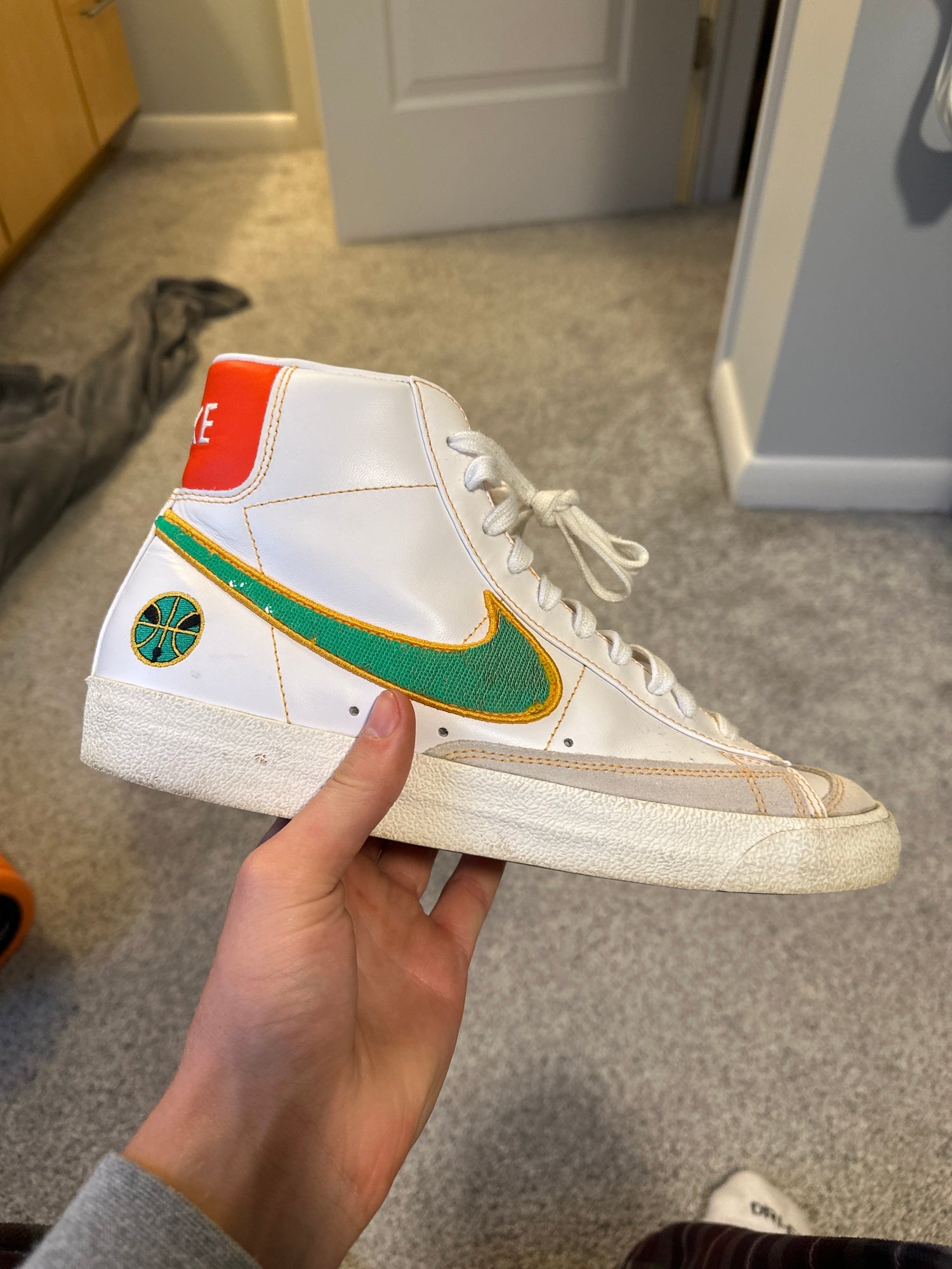 blazer raygun on feet
