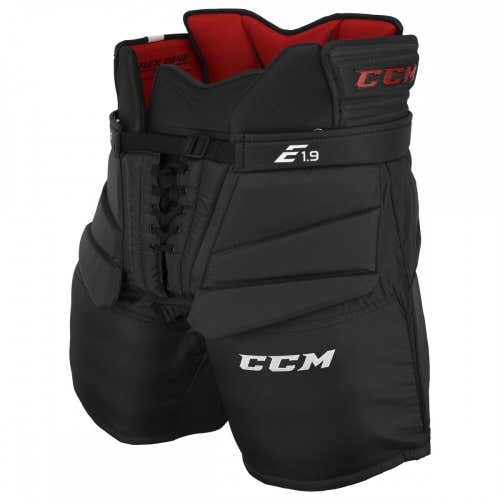 New CCM Extreme Flex Shield E 1.9 Ice Hockey Goalie Pants intermediate medium