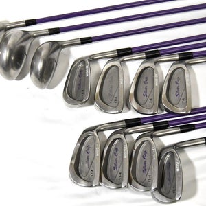 MIZUNO SILVER CUP SET - 8 IRONS, WOODS 1,3 AND 5 - SHAFT-36 1/2 IN - RH