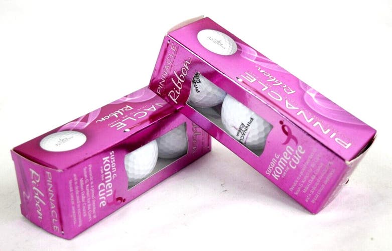 PINNACLE RIBBON ONE 3 PACKS OF GOLF BALLS