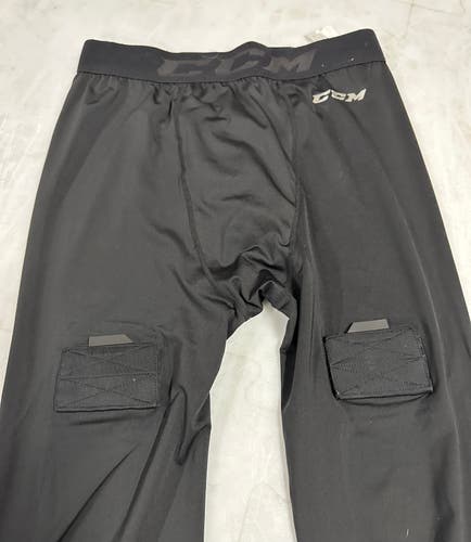 Used Senior XL CCM Compression Pro Pants - Cut Resistant