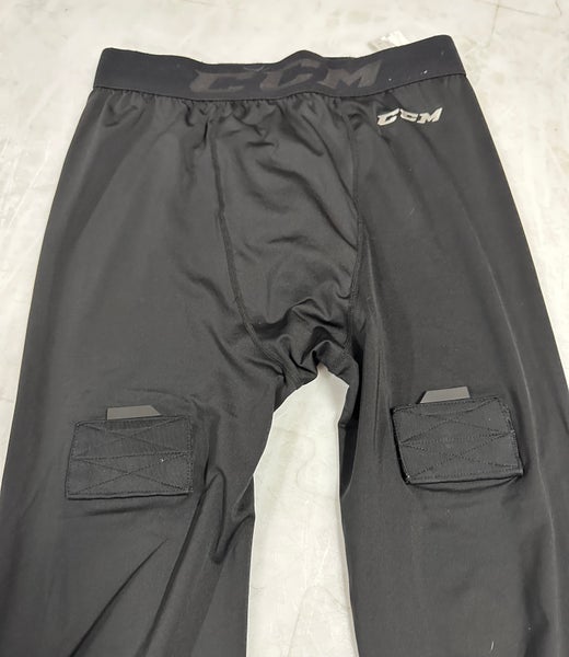 Used Senior XL CCM Compression Pro Pants - Cut Resistant
