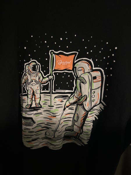 Barstool Golf Man On The Moon Sweater XXL/2XL