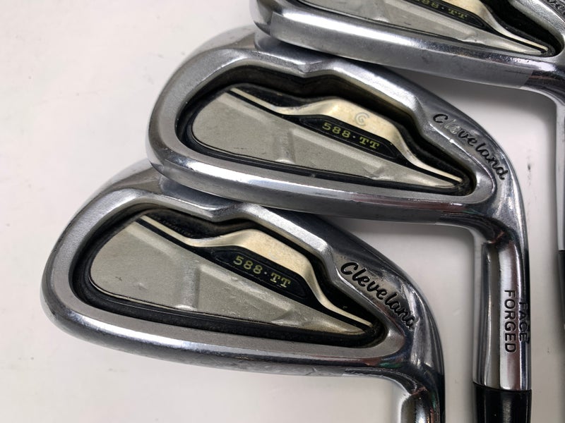 Cleveland 588 TT Iron Set 3-PW Traction 85g Regular Steel Mens RH