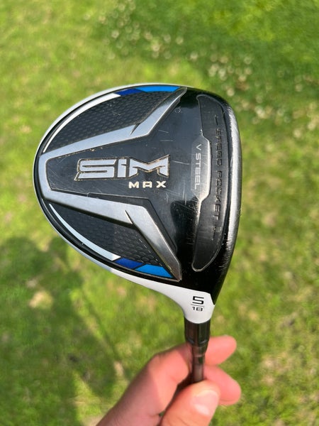 Taylormade Sim Max Fairway 5 Wood 18* | Stiff Flex | SidelineSwap