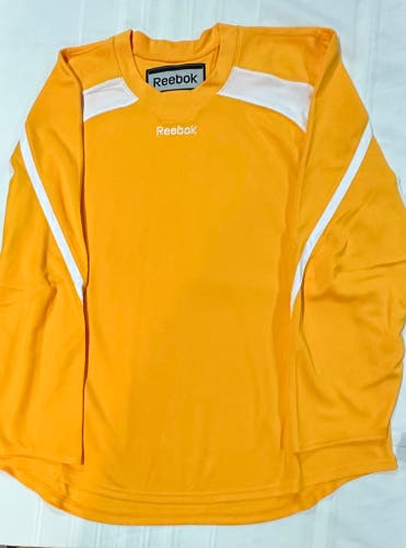 New Senior XXL Reebok Edge Sunflower Yellow Hockey Jersey