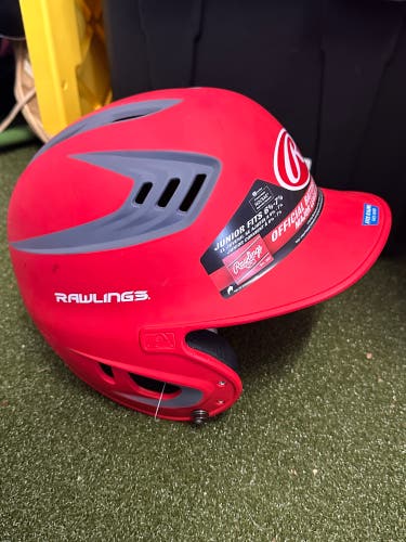 Rawlings R16J-R1 Velo Junior Batting Helmet Matte Red