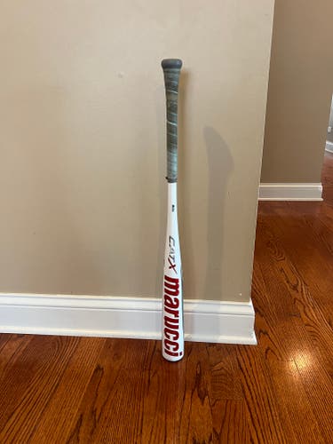 Used BBCOR Certified 2022 Marucci Alloy CAT X Bat (-3) 29 oz 32"