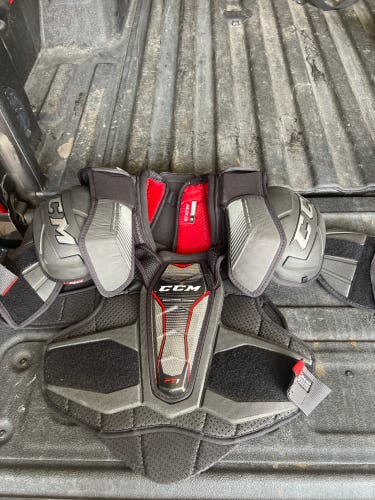Used Large CCM JetSpeed FT1 Shoulder Pads