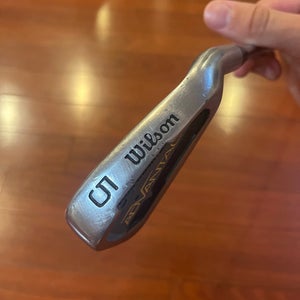 Wilson Advantage Single 5 Iron Oversize Flow Weighted RH Steel Shaft