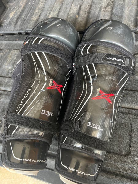 Used Bauer Vapor 1X Shin Pads