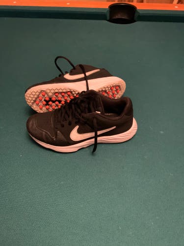 Black Kids Turf Cleats Low Top Vapor Speed Turf