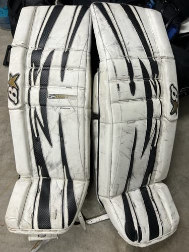 Used 35" Brian's Gnetik Pro Goalie Leg Pads