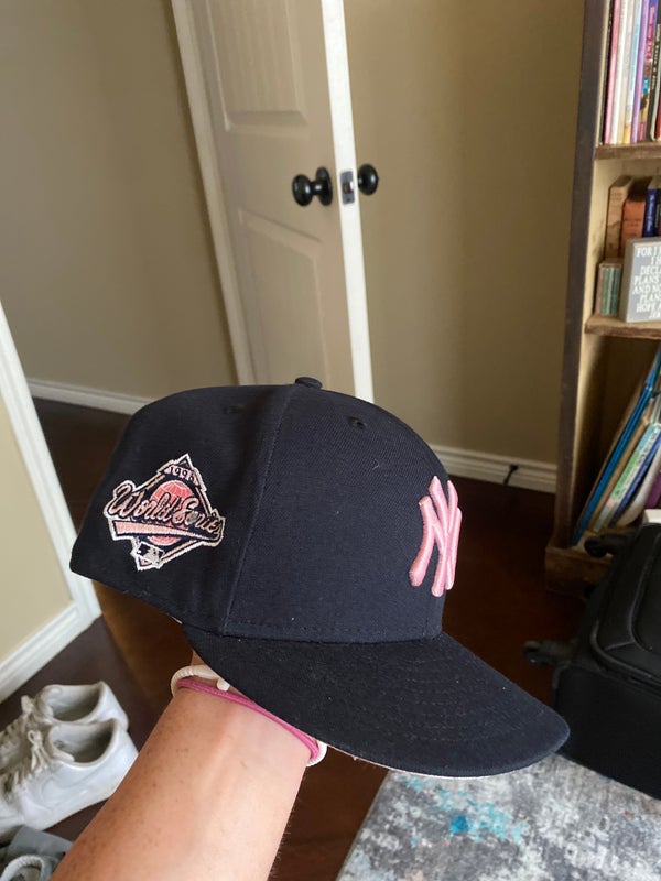 Blue Used 7 1/8 New Era Atlanta Braves Hat *CUSTOM*