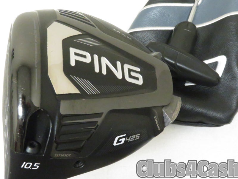 PING G425 Max Driver 10.5° Tour 65 Chrome Stiff Flex +Cover & Tool LEFT LH