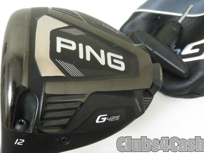 PING G425 Max Driver 12° Alta Distanza 40 Red SENIOR +Cover & Tool LEFT LH