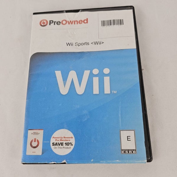 transatlántico con tiempo Independencia Wii Sports (Nintendo Wii, 2006) Disc Plus Gamestop Case, No Manual Or OG  Case | SidelineSwap