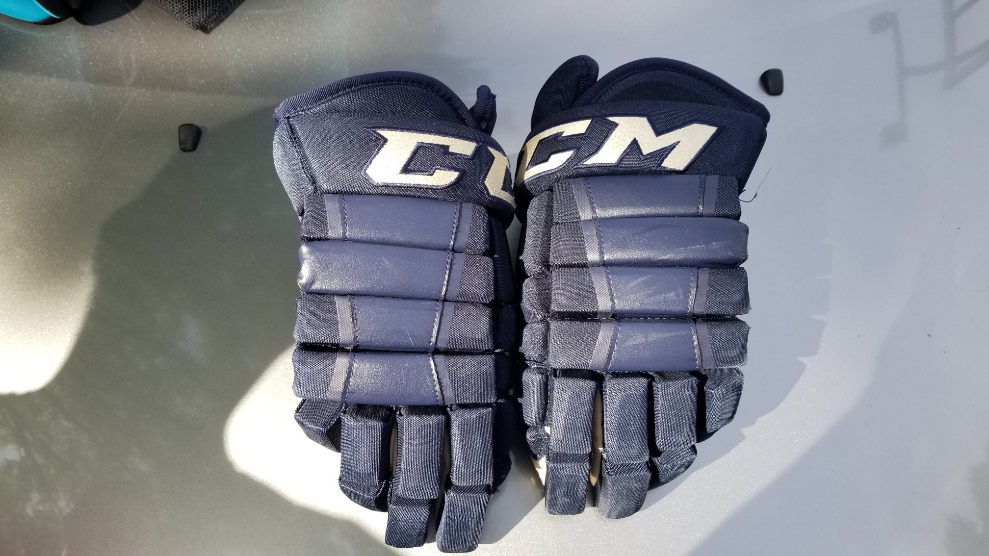 Used CCM HG97 Gloves 14" Pro Stock