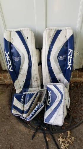 Used 33" Reebok Full 8K Goalie Full Set