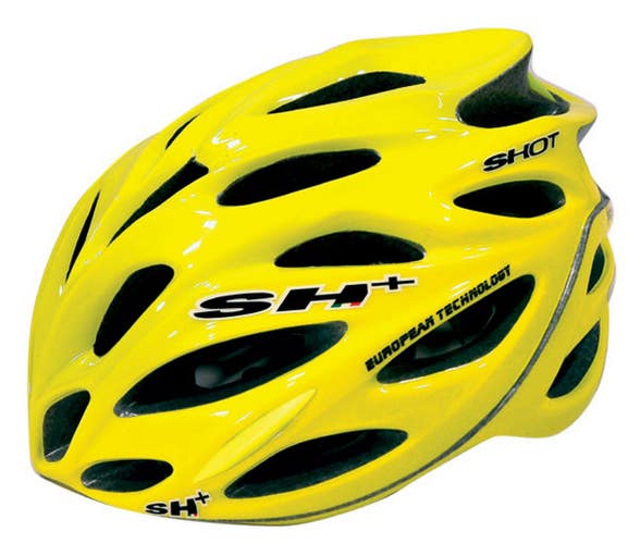 SH+ (SH Plus) Shot Cycling Bicycle Helmet - Fluo Yellow  (Was $170) Kask