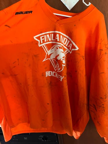 NCAA D3 Finlandia Hockey jersey goalie cut