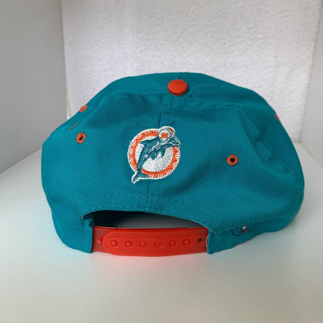 Vintage Miami Dolphins Hat New Era 9FIFTY Big Logo NFL Football Snapback Cap