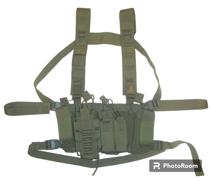 OD GREEN CHEST RIG AIRSOFT AR