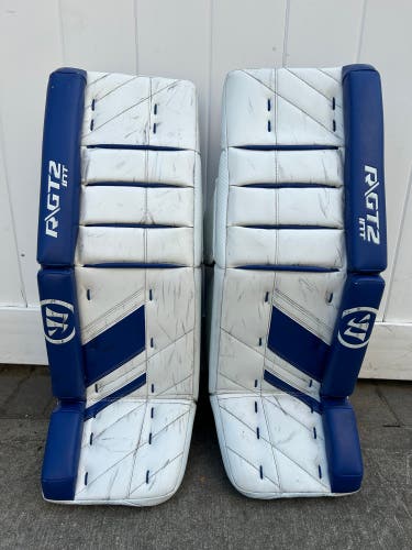 Warrior R/GT2 31+1” intermediate goalie leg pads